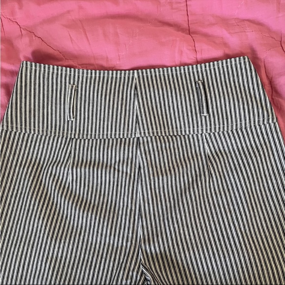 BCBGeneration striped cropped linen pants - Picture 5 of 6